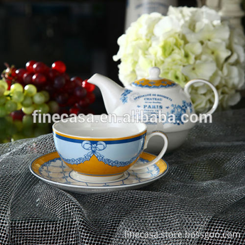 Elegant Fine New Bone China Tea Pot
